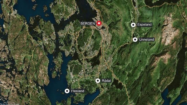 Jernbaneterminal i Bergen Dagens terminal frem til 2035?