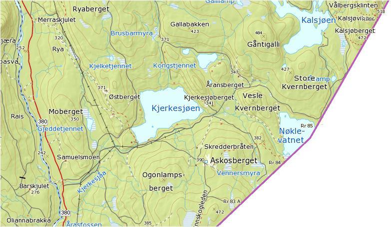 Tabell 2. Resultater av elektrisk fiske i 2016 med overfisket areal, år, antall fisk og antall fisk pr m 2 basert på at 1 omgangs overfiske utgjør 50 % (fangbarhet).