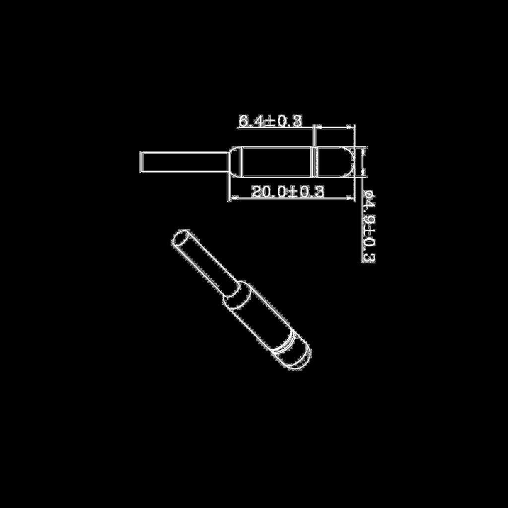 eller direkte på vegg med forhøyningskappe 18mm. Gulvføler Gulvføler El.nr: 54 916 05 Art.nr: 4143 Sort NTC, 10Kohm v/25ºc.