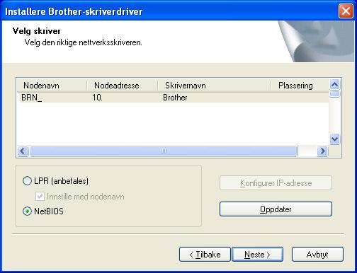 Hvis du vil registrere produktet online, merk av for Online-registrering. For de som bruker Windows NT 4.0 og Windows 2000/XP: Installasjonen er fullført.