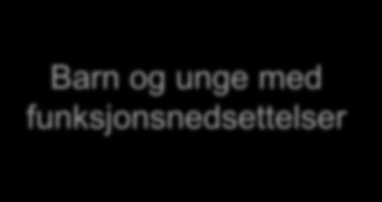 og unge med funksjonsnedsettelser Tilrettelegge