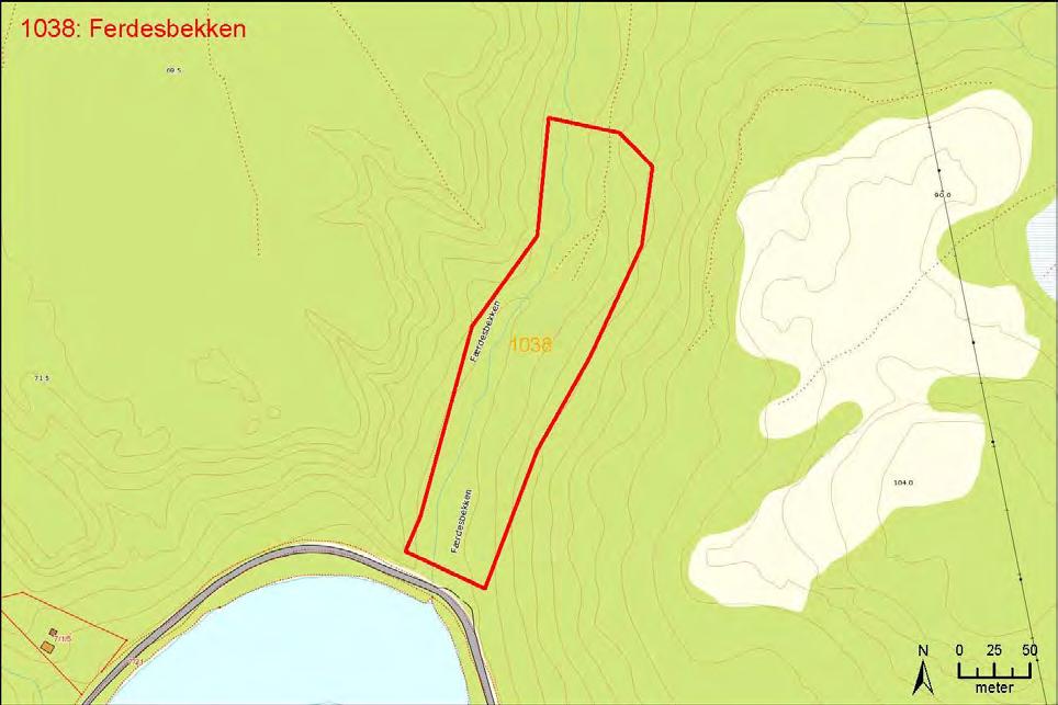 Figur 157. Avgrensning av naturtypelokaliteten.