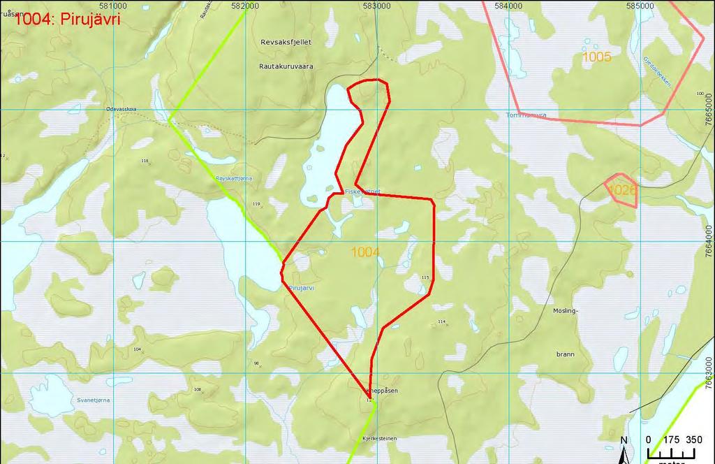 Skjøtsel og hensyn: For å sikre de svært høye naturverdiene må skogen unntas all form for hogst og tekniske inngrep.