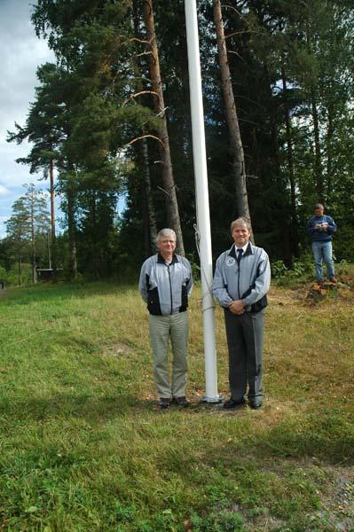 20 Flaggheising av formannen