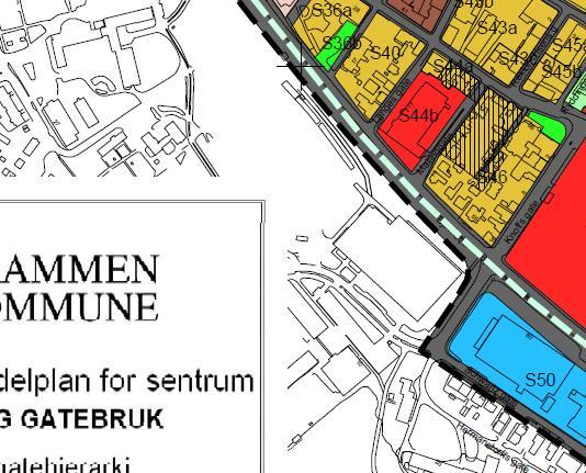 I områder avsatt til bybebyggelse kan kjøpesentra verken etableres eller utvides, men det kan etableres strøksbetjenende forretningsvirksomhet.