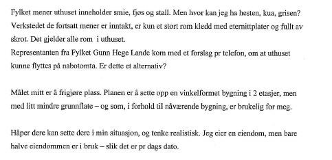 Innherred samkommune - Plan-, byggesak-, oppmåling- og miljøenheten Side 4 av 7 Deler av uthuset er i følge fylkeskommunen sannsynligvis fra rundt 1840, mens stabburet er noe eldre (sannsynligvis fra