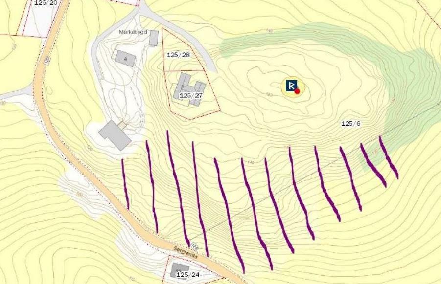 * Grav fra eldre tid som ble bygd opp av stein uten synlig innblanding av jord. Gravrøysa ligger oppe på en kolle med 360 graders utsyn.