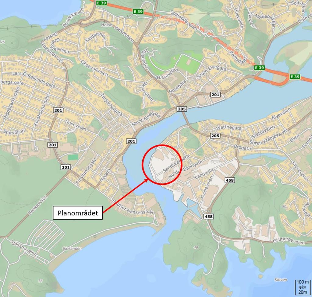 1 Innledning Sweco Norge AS er engasjert for å gjennomføre ROS-analyse i forbindelse med detaljregulering av Mandal Hotell i Mandal kommune.