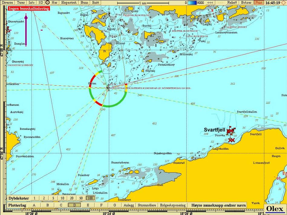 8 Lokalitet Svartfjell Figur 27. Utsnitt av Sagfjorden med lokaliteten Svartfjell. 8.