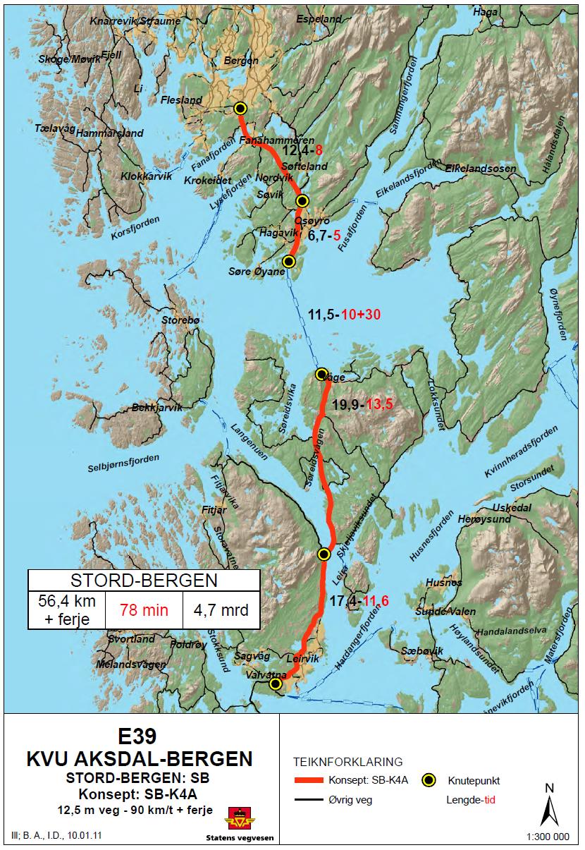 Konsept: Stord - Bergen: SB-K4A