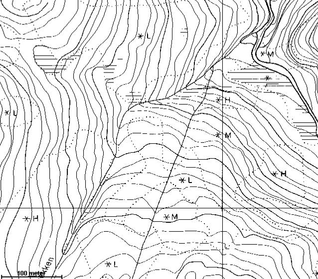 Hovedrørgate 260 m rørgate Inntak Svartåsbekken 313 moh Figur 3 Planlagt plassering