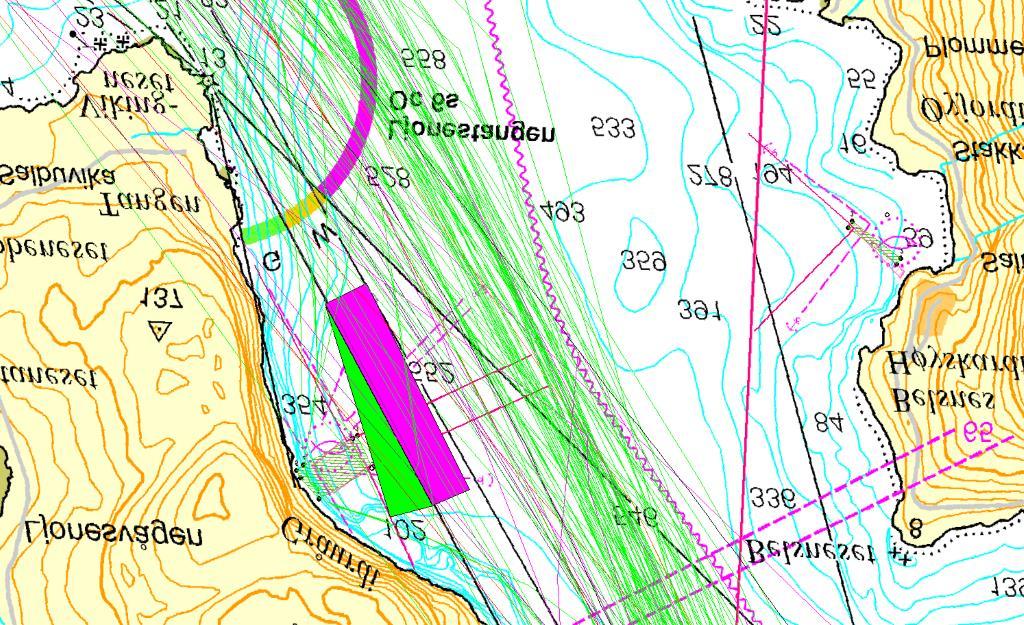 3.3 Ljonesbjørgene 3.3.1 Lokasjonsbeskrivelse Oppdrettsanlegget Ljonesbjørgene er illustrert i sjøkart på Figur 3.5 nedenfor.