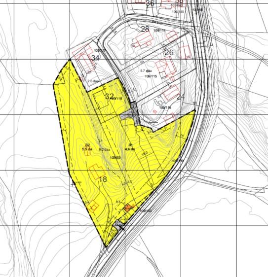 Vurdering: Forslag til detaljreguleringsplan for Kjærnesveien 18 med flere Forholdet mellom kommuneplan og reguleringsplan I gjeldende kommuneplan er det aktuelle området disponert for boligbygging.