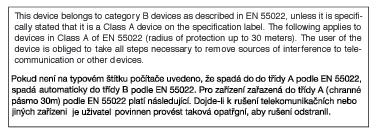 6. Informasjon om regelverk nuisibles aux communications radio. Cependant, rien ne peut garantir l'absence d'interférences dans le cadre d'une installation particulière.