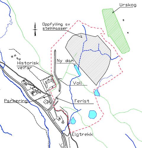 Landbruk Det går dyr på beite i området og det er satt opp husdyrgjerde fra Bjørum til Sollihøgda. Ved innkjøring til eiendommen er det etablert en ferist. Gjerdets funksjon må ivaretas ved evt.