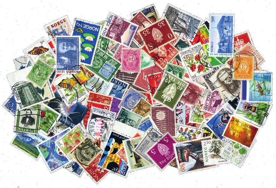 Gode skanfiltilbud 800 forskjellige Norge Best.nr.: 1201 Sammenstilling med 800 forskjellige norske frimerker.