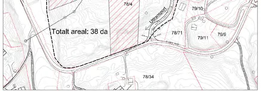 Del av Gbnr 78/4 Fusa kommune