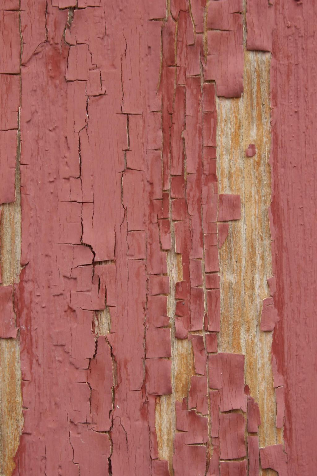 Figur 7. Røros. Flanderborg 5. Detalj av malingsskadene på panelet.