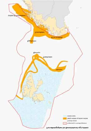 154 RAPPORT FRA FAGLIG FORUM 2010 I St.meld. nr. 8 (2005-2006) ble noen områder identifisert som særlig verdifulle og sårbare og omtalt med tekst og figur (Fig. 7.1).