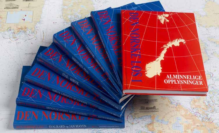The Norwegian Pilot Guide The volumes making up the publication Den norske los (The Norwegian Pilot Guide), provide a description of Norwegian coastal waters from the Swedish border in the south to