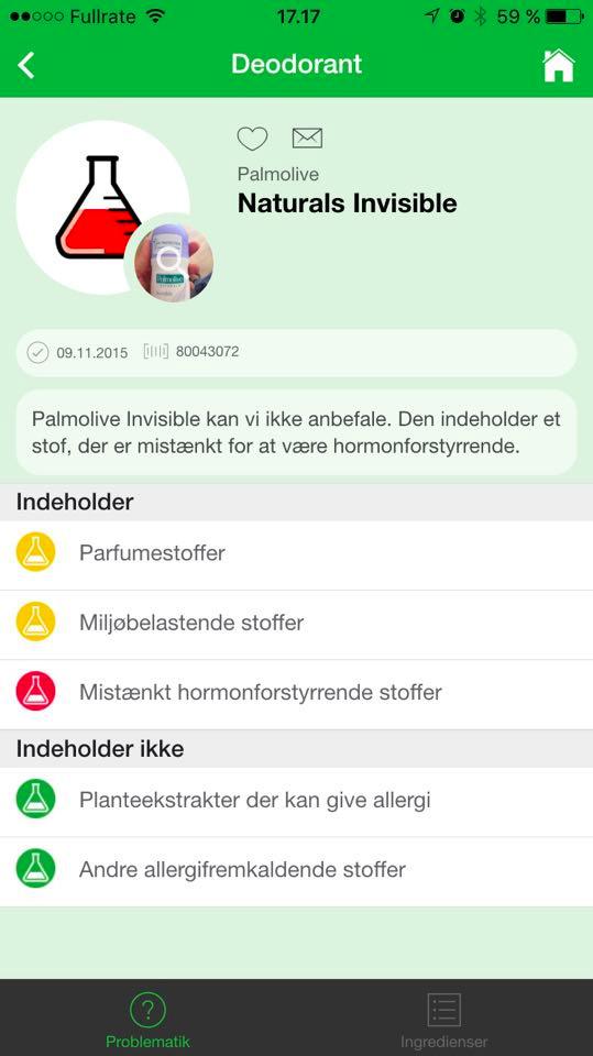 Det er ikke brukt noen form for visuelle virkemidler utenom