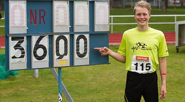 Kl. Øvelse Navn Klubbnavn Krets Res. År G-13 200 m Henrik Overvåg Dimna IL Møre og Romsdal 24,58 2007 G-13 1500 m Sondre Norstad Moen Strindheim IL Sør-Trøndelag 4.