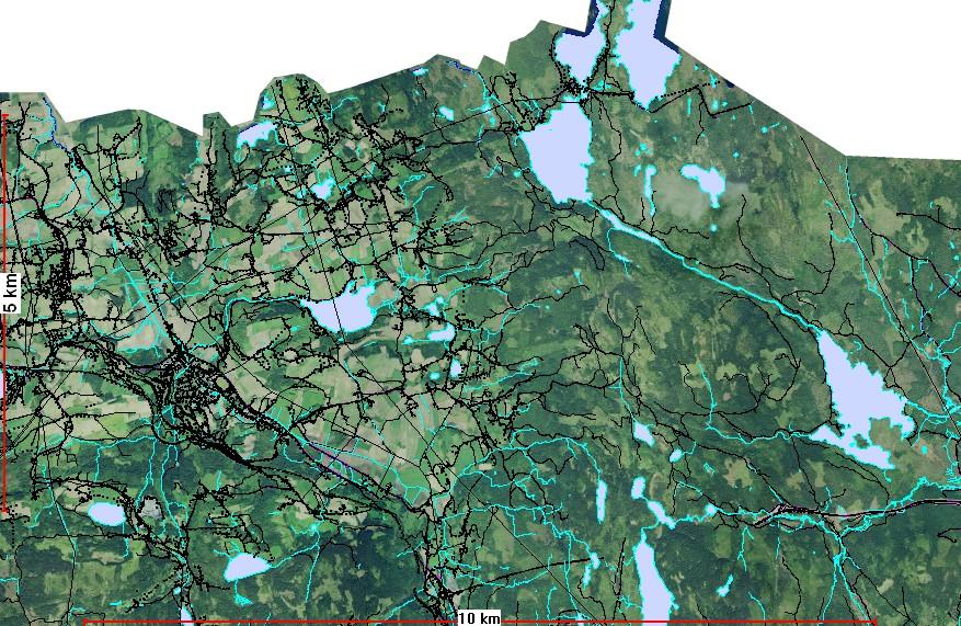 Evt ny tverrforbindelse mellom Roa og ny transformering på Røykås-Fåberg ledningen blir en 132 kv