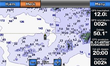 navigasjonskartet, må du aktivere innstillingen Bildepunkter (side 11).