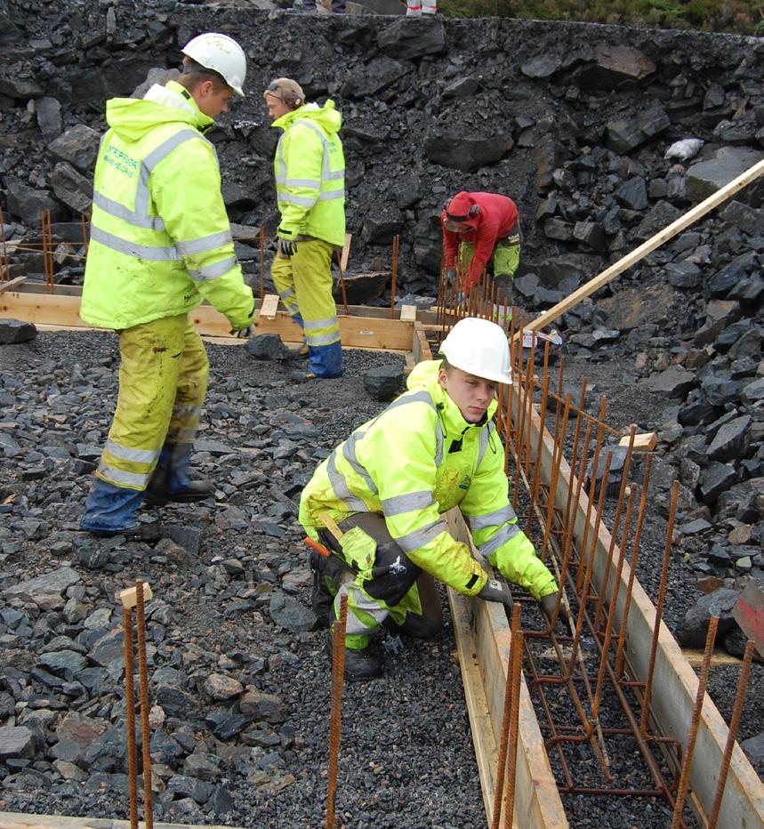 Nyhetsbrev juni - desember 2017 Sliter med betong-rekruttering Bygg- og anleggsteknikk er blant yrkesfagene som øker i popularitet både i Hordaland og i Sogn og Fjordane.