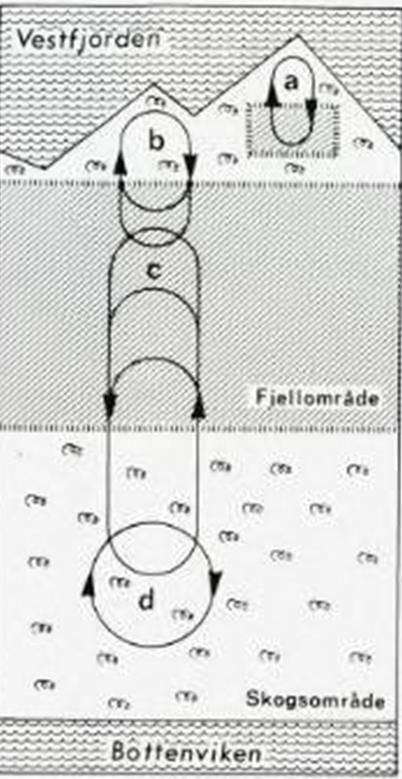 mellom reinbeiteområder (jfr. Broderstad mfl. 2007, Riseth 2015, 2016). Med nåværende grenser har Troms fylke svært rike barmarksbeiter, men mangler optimale vinterbeiter.