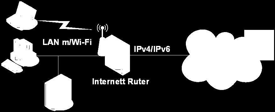 Internett Ruter Internett Ruter gir kunden en ruter med enkel brannmurfunksjonalitet, som er tilstrekkelig for de fleste behov.