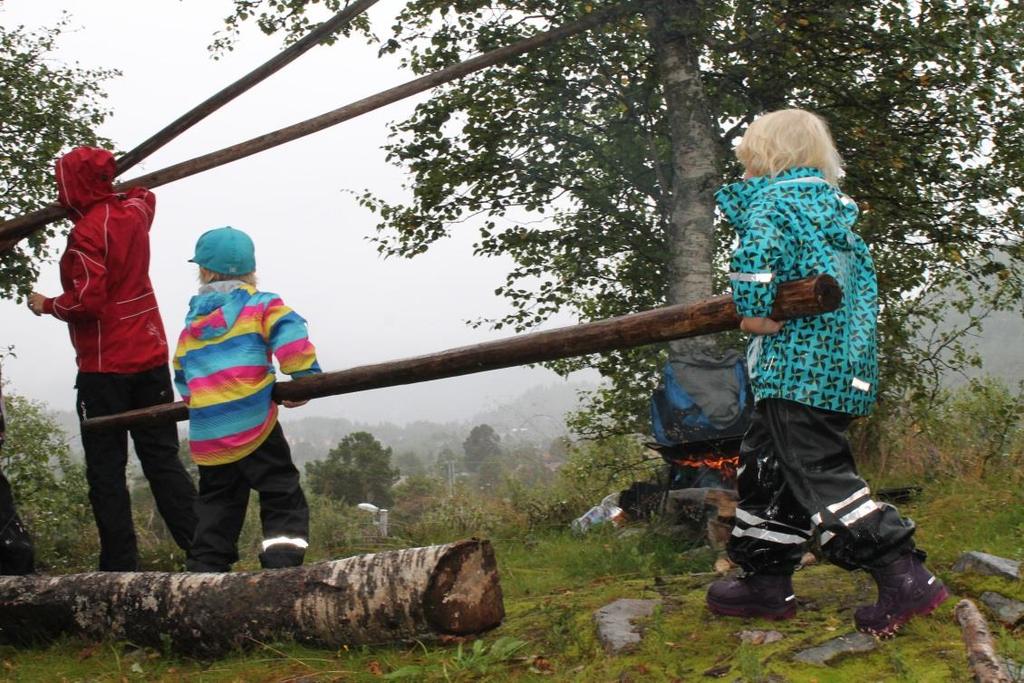 LÆRING Støtte barna sin nyfiken, lære- og vitelyst Ta utgangspunkt i barna sine interesser og spørsmål Møte