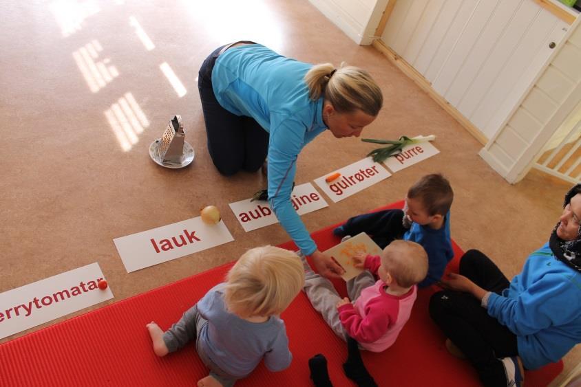 Utgangspunktet er ord-, bokstav- og biletkort som vert brukt på ulike måtar.