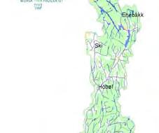 Vansjø/Hobølvassdraget - Morsa 690 km 2 16% jordbruk, 80% skog 9 kommuner og 2 fylker, ca