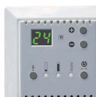 Termostater og effektregulatorer Veggmonterte termostater Alt-i-en MTRNS, 16A/3600VA 1P El.nr.