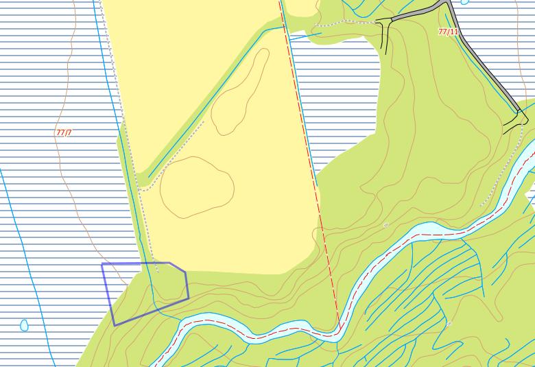 M4 Innspill fra: Grunneier Arvid Barmen Område: Sollia bnr 77 bnr 7, Nerbø grustak, areal ca. 5 dekar.