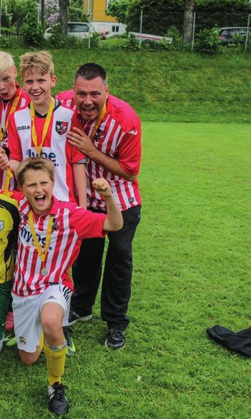 Foto: Magnus Ødegård United, og det var til slutt fjorårsvinnerne som sloss best og fikk sin revansje med 1 0 og finaleplass for tredje år på rad.