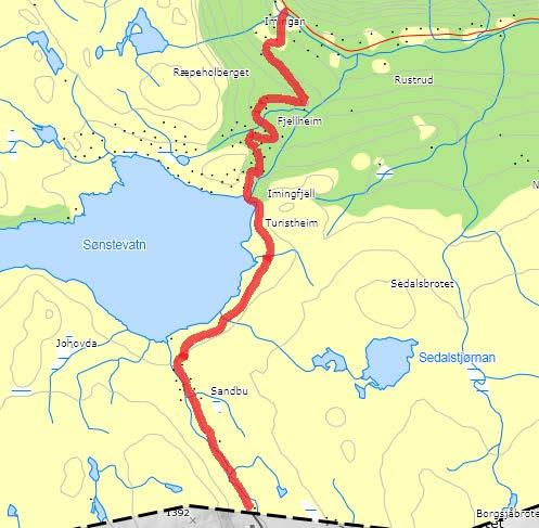 37. Tinnsvegen Fra Bjerkeflåta til Telemark Navneforslag: