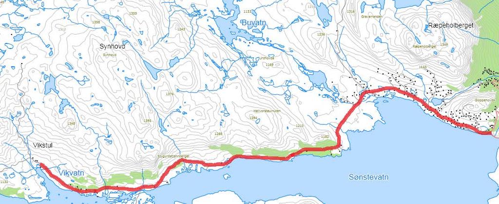 39. Imingdalen Fra demningen til Vikstul Navneforslag: IMINGDALEN