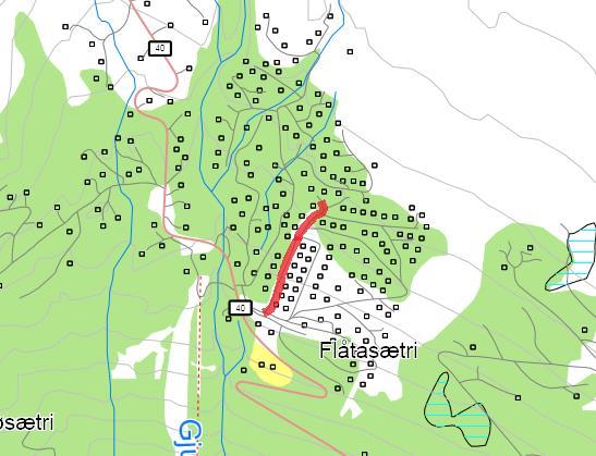 181. Røsslyngbakken Parsell vestre del på Høk