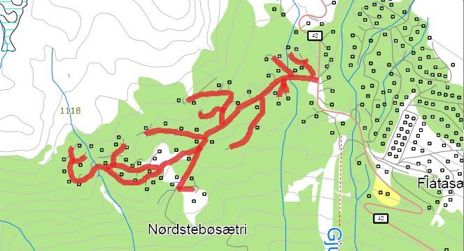 184. Nørstebøseter Hovedveg Nørstebølia