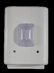 Baderom Vegg eller tak montert trekkontakt for bad sender alarm og gir tone når den blir aktivert. Alarmen sende via knapp på panelet eller trekksnor.