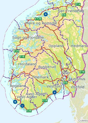 Elementer i våre overordnede vurderinger 1. Geografisk plassering 2. Kapasitet og forventet driftstid 3. Avfallstyper som kan lagres 4.