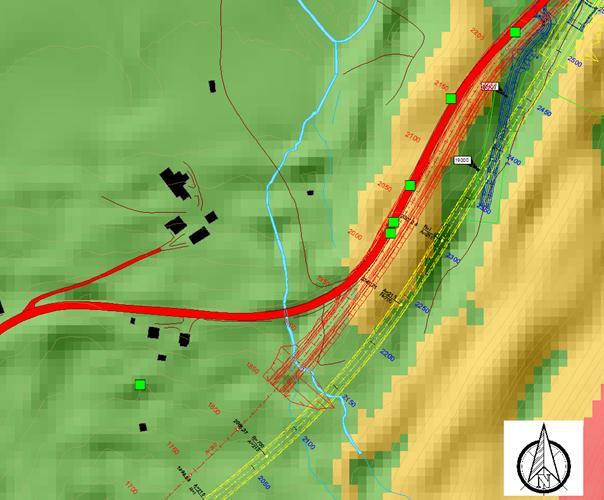 6.2 Q-metoden Q-metoden er blitt brukt for å regne ut verdier i fast fjell og i forvitringssoner. Kapittelet tar også for seg viktige refleksjoner rundt bruk av Q-metoden. 6.2.1 Fast fjell Tabell 2 viser en oversikt over Q-verdiene vi har beregnet på fast fjell i felt.