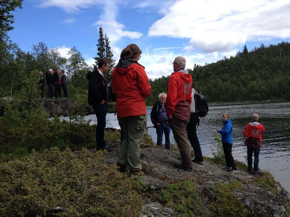 revisjonsbefaring i Åbjøra med NVE.