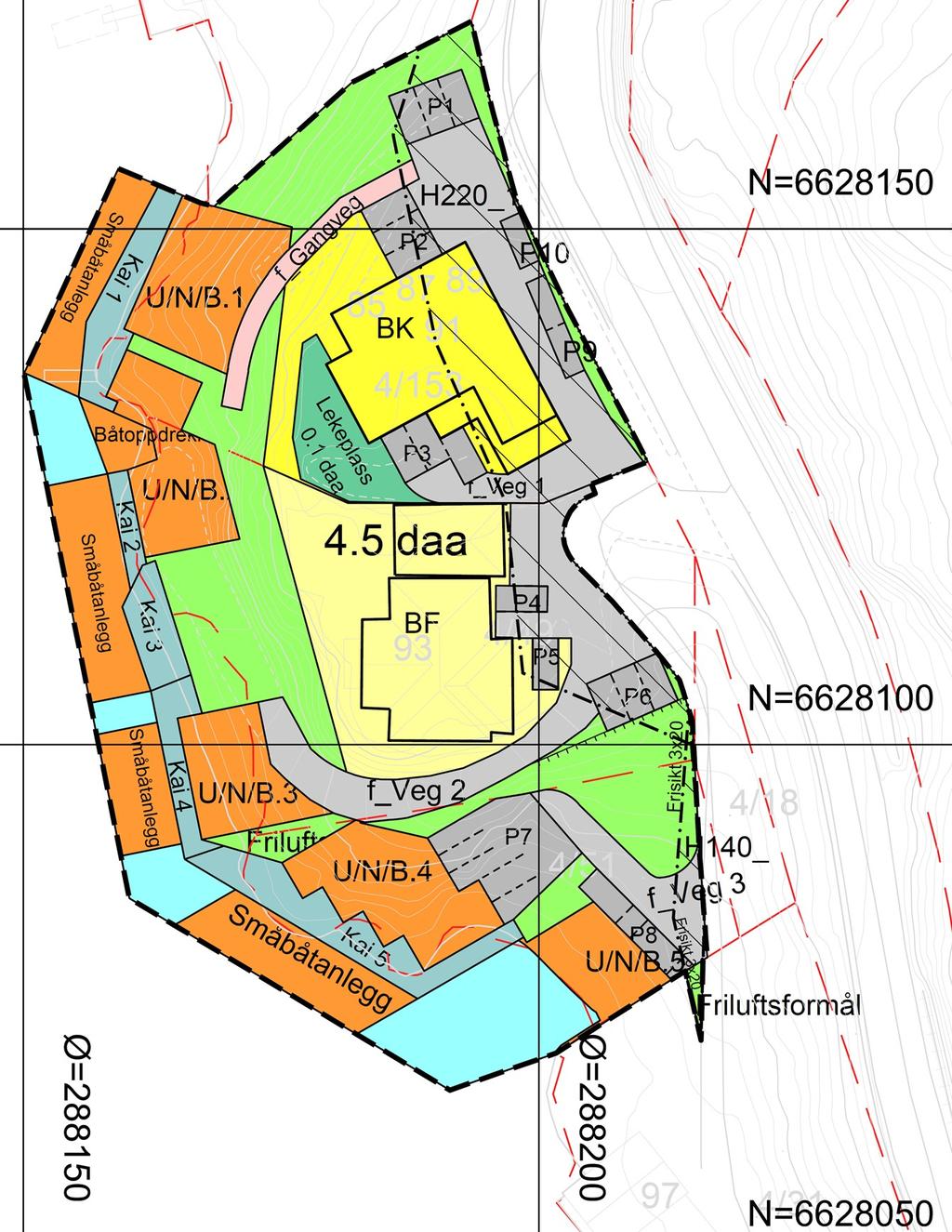 13 4.0 PLANFORSLAGET. 4.1 Forslagsstillar.