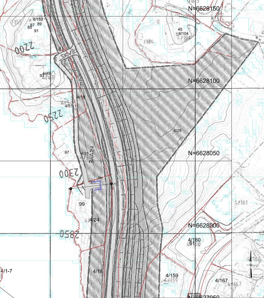 18 Eitt naust på 4/43 blir reservert for einebustaden på eigedommen. Dette naustet treng då ikkje parkeringsplass.