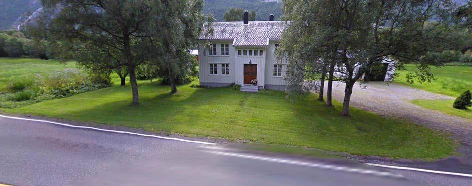 Støyvurdering Romsdalen kontrollstasjon 13 4.3 Støyreduserende tiltak Figur 4-1 viser boligen som vurderes for tiltak.
