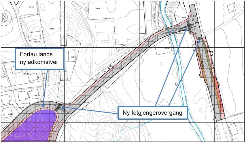 Side 25 av 25 næringsområdet og i kryss E134 x fv.514. Handtering av trafikk som følgjer av full utbygging av næringsområdet vil krevje ein ny åtkomstløysing.