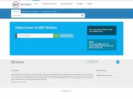 NBF driver politisk påvirkningsarbeid for bransjen og samarbeider med skandinaviske og europeiske bransjeorganisasjoner Egen database for brukte bildeler NBF har utviklet en egen database for brukte